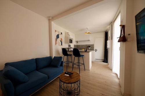 Rouen - Studio indépendant avec cour pour 2 pers