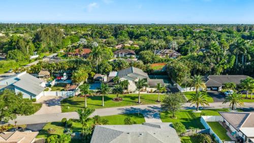 an aerial view of a residential neighborhood with houses and trees at Cherry RoyaleGrand Villa in Davie
