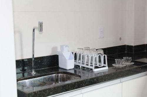Η κουζίνα ή μικρή κουζίνα στο Apartamento Chermont