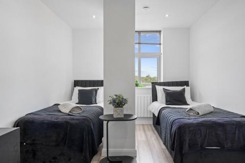 Katil atau katil-katil dalam bilik di Harmony Height Apartments