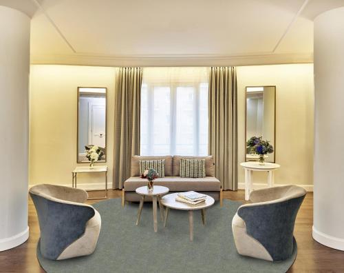 Zona de estar de NH Collection Gran Hotel de Zaragoza