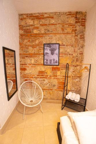 Cama o camas de una habitación en Casa Agena