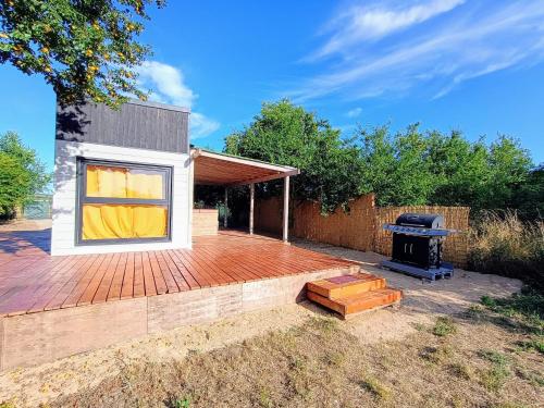 Tinyhouse u Novomlýnských nádrží