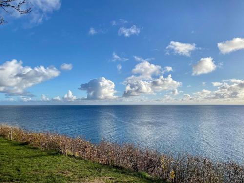 a view of the ocean on a sunny day at 5 person holiday home in Sydals in Trænge