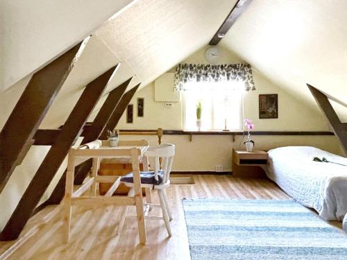Ένα ή περισσότερα κρεβάτια σε δωμάτιο στο 6 person holiday home in LIDKÖPING-By Traum