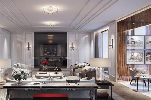 Ruang duduk di The Ritz-Carlton, Bangkok