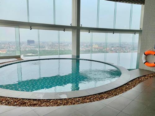 Πισίνα στο ή κοντά στο Apec Mandala Hotel & Suites Condotel Hải Dương