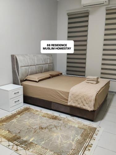 Ένα ή περισσότερα κρεβάτια σε δωμάτιο στο 88 Residence