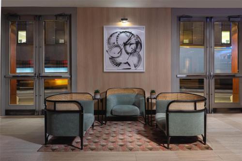 Et opholdsområde på Dream Midtown, by Hyatt