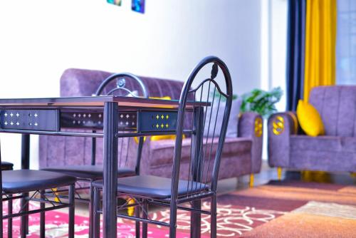 Posezení v ubytování championsplace eldoret