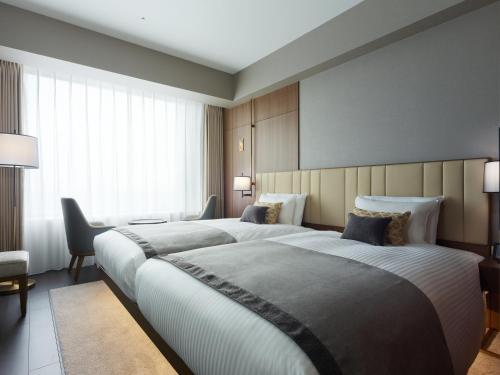 Katil atau katil-katil dalam bilik di Mitsui Garden Hotel Roppongi Tokyo Premier