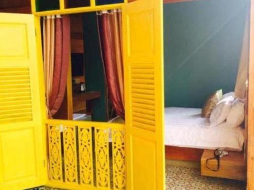 a lego bunk room with a bed in it at Kampong Pinang Sebatang Melaka in Melaka