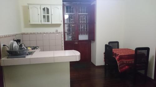 Köök või kööginurk majutusasutuses Casa Vista Hermosa Quito