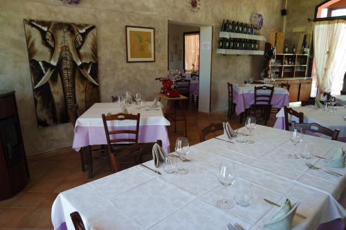 Restaurace v ubytování Affittacamere Da Franco