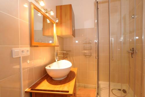 Koupelna v ubytování Madres Coronat