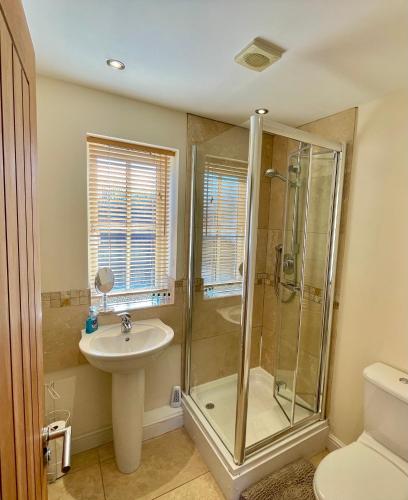 Kupaonica u objektu Upper Bray Cottage Badby, Daventry