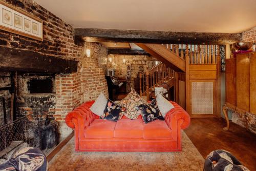 Χώρος καθιστικού στο Salmestone Grange
