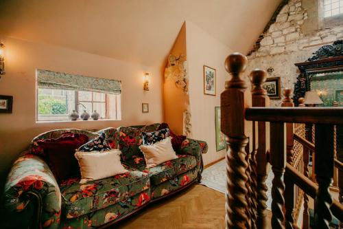 Χώρος καθιστικού στο Salmestone Grange