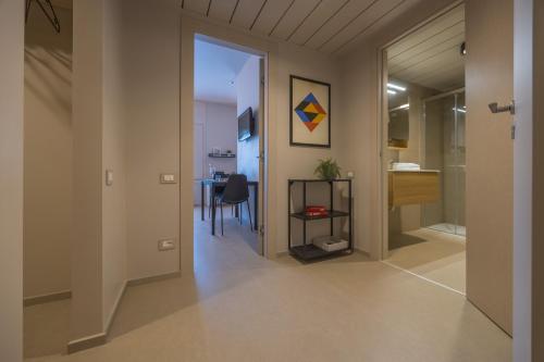 Ένα μπάνιο στο Residence Hotel Siloe