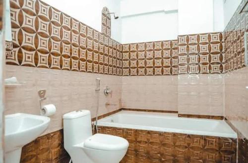 Koupelna v ubytování Hotel Lekali Pvt Ltd
