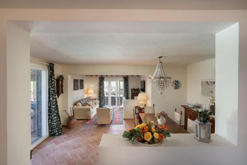 Χώρος καθιστικού στο Villa Di Pillo