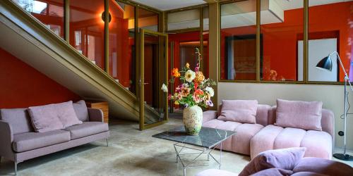 Гостиная зона в Hotel Frihavnen