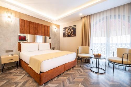 Ένα ή περισσότερα κρεβάτια σε δωμάτιο στο 216 Star