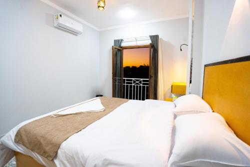 Postel nebo postele na pokoji v ubytování Eldeak hotel apartements