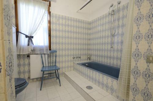 Koupelna v ubytování Casa Silvia