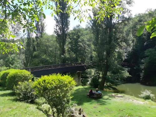 Naturlandschaft in der Nähe des Ferienhauses