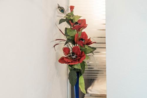 Ένα μπάνιο στο Ferienwohnung Doris