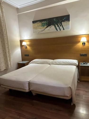 Postel nebo postele na pokoji v ubytování Hotel Nova Roma