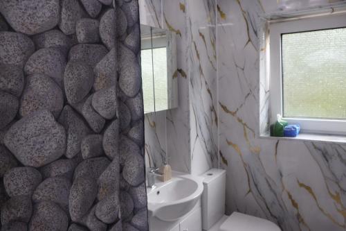 Koupelna v ubytování The Westburn Nest