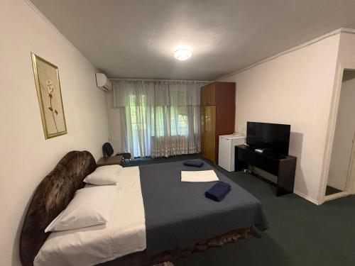 Katil atau katil-katil dalam bilik di Mini Hotel Vesna