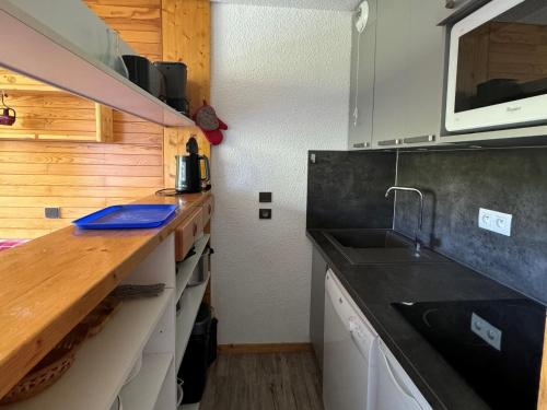 Appartement cosy, accès direct pistes, balcon, 5 personnes