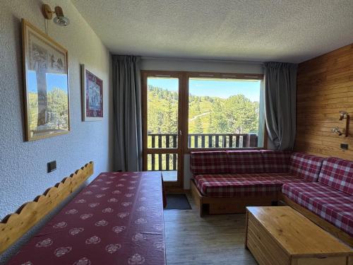 Appartement cosy, accès direct pistes, balcon, 5 personnes