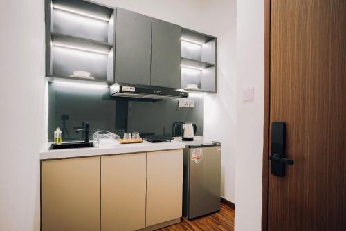 Dapur atau dapur kecil di K-Avenue by FFix-Stay
