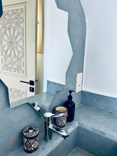 Ruang duduk di Riad Dar Elif