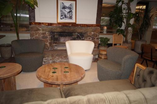 Χώρος καθιστικού στο Dartmoor Lodge Hotel