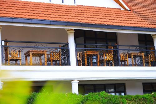 The Capulus Boutique Hotelにあるバルコニーまたはテラス