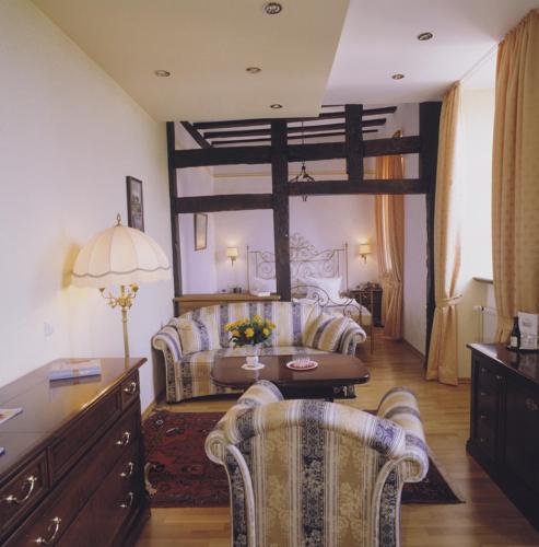 Гостиная зона в Schloßhotel Kurfürstliches Amtshaus Dauner Burg