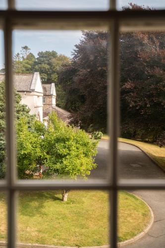 a view from a window of a house at Best Western Lamphey Court Hotel and Spa in Lamphey