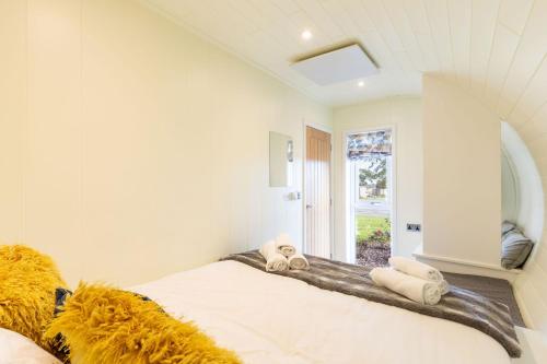 Postel nebo postele na pokoji v ubytování South Black Hill