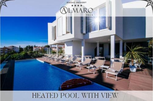 Dedaj Resort - Villa Almaro with Seaview Pool