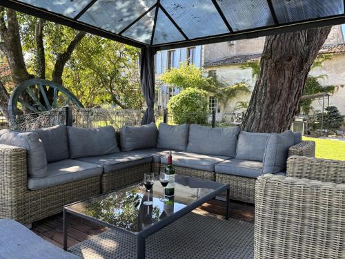 Χώρος καθιστικού στο Maison JEROBOAM