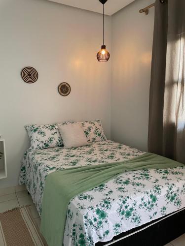 Postel nebo postele na pokoji v ubytování Casa de Temporada Estrela de Alter