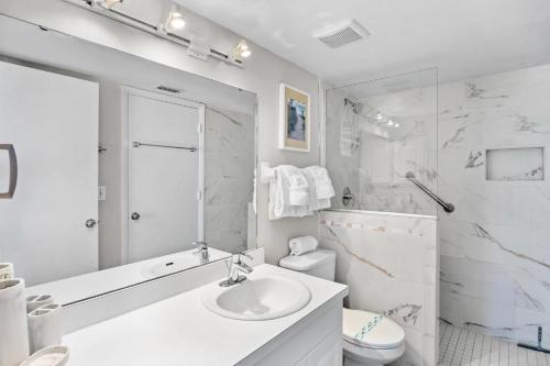 Koupelna v ubytování Island Breeze