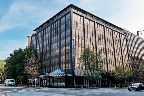 a large building on a city street with at Eurostars St Gregory Dupont Circle Georgetown in Washington