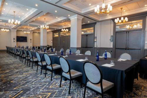 a conference room with a long table and chairs at Eurostars St Gregory Dupont Circle Georgetown in Washington