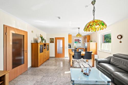 Χώρος καθιστικού στο Ferienwohnung Ruteplate